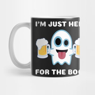 I'm Just Here For The Boos Halloween Mug